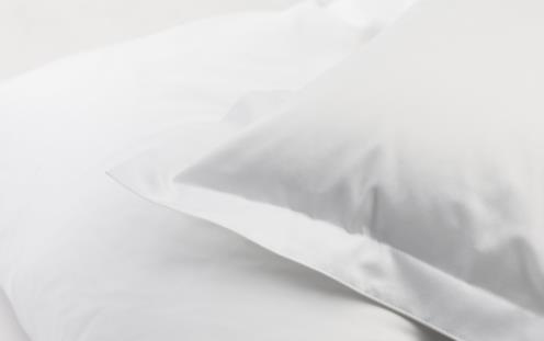 DUX 寢床亞麻製品 - 緞面素白